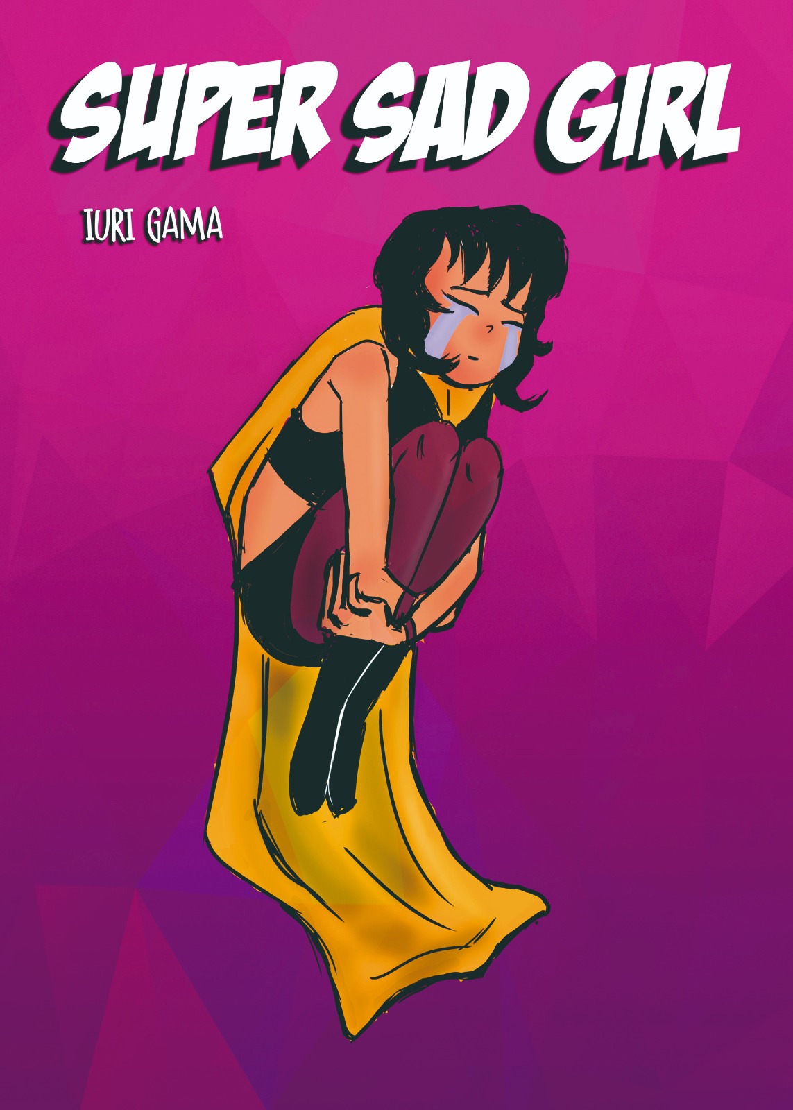 Capa do gibi Super Sad Girl, de Iuri Gama