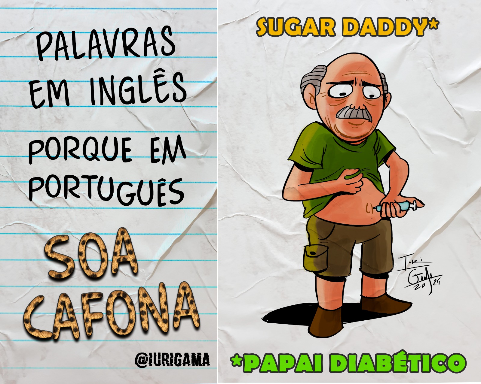 Sugar Daddy, Papai diabético